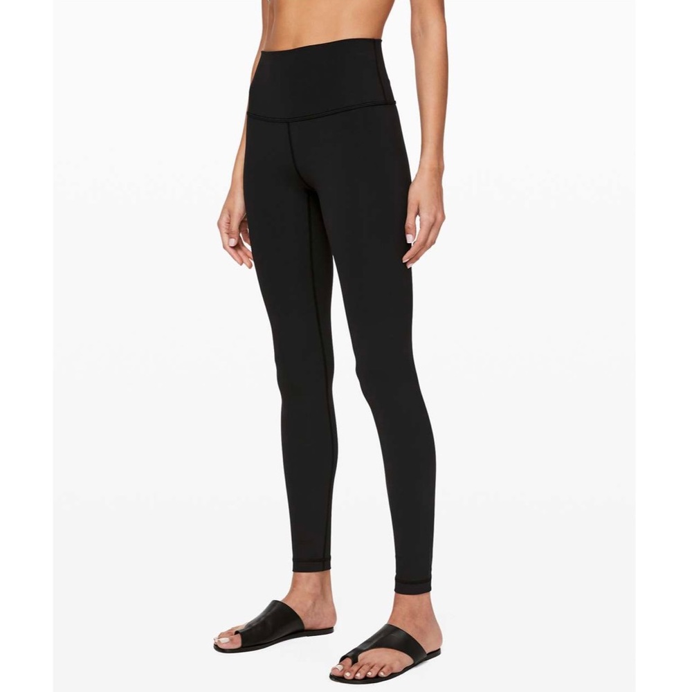 Lululemon Black Wunder Under High-Rise Tight 28" Full-On Luxtreme Leggings